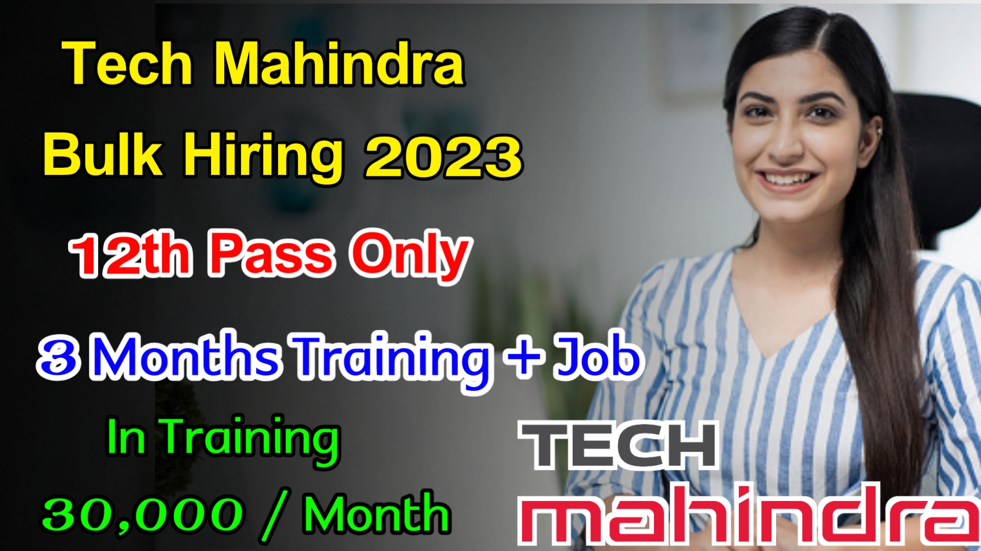 Tech Mahindra Recruitment 2023 | Work From Home Jobs